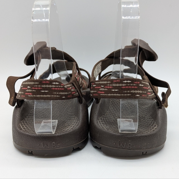 Chaco Z2 Vibram Unaweep Brown Strappy Hiking Sandal 8 - Picture 4 of 9